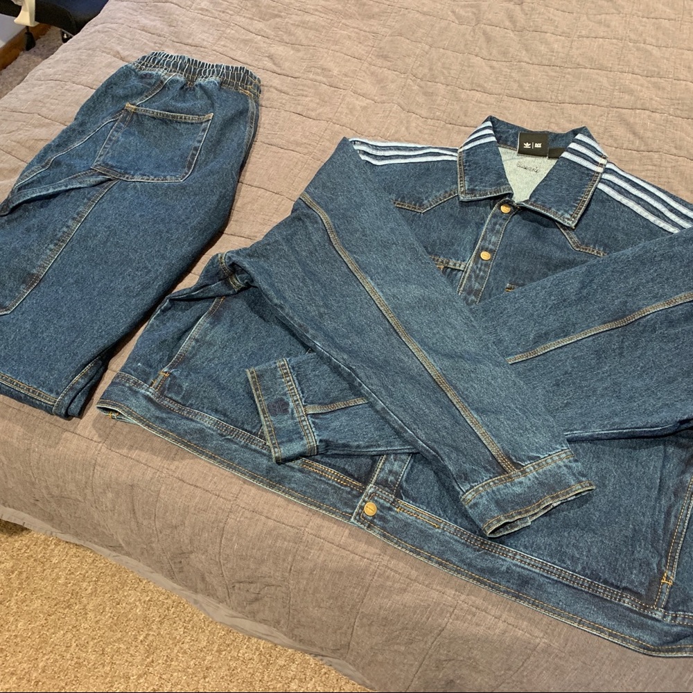 *SOLD* ADIDAS X IVP PARK — Rodeo Collection Denim Set